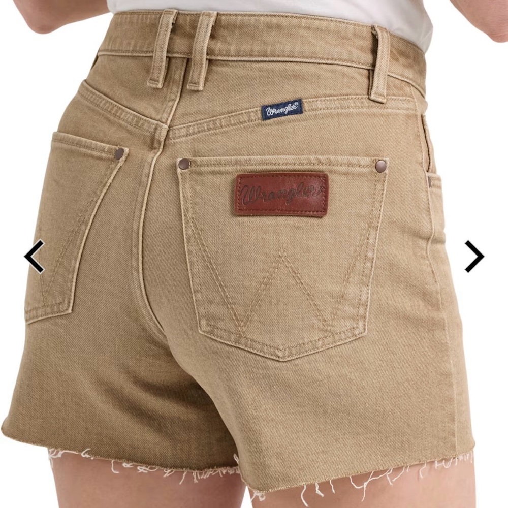 Wrangler Women's Brown Jean Shorts